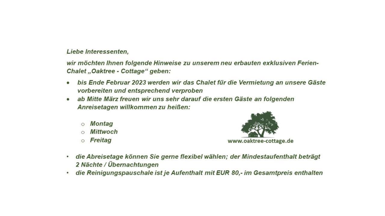 Oaktree-Cottage Löhnberg Exterior foto